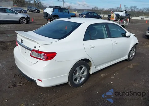 2011 Toyota Corolla S from USA, damaged, VIN 2T1BU4EE3BC663788